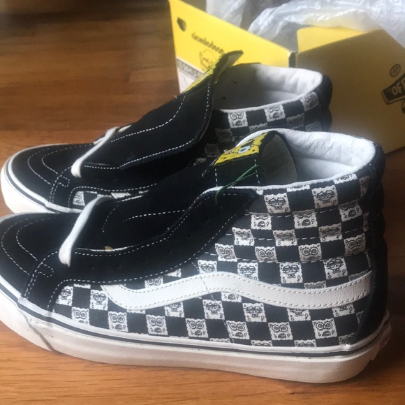 vans vault spongebob slip on